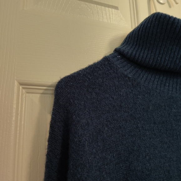 Blue Twik Turtleneck Sweater - Picture 2 of 3